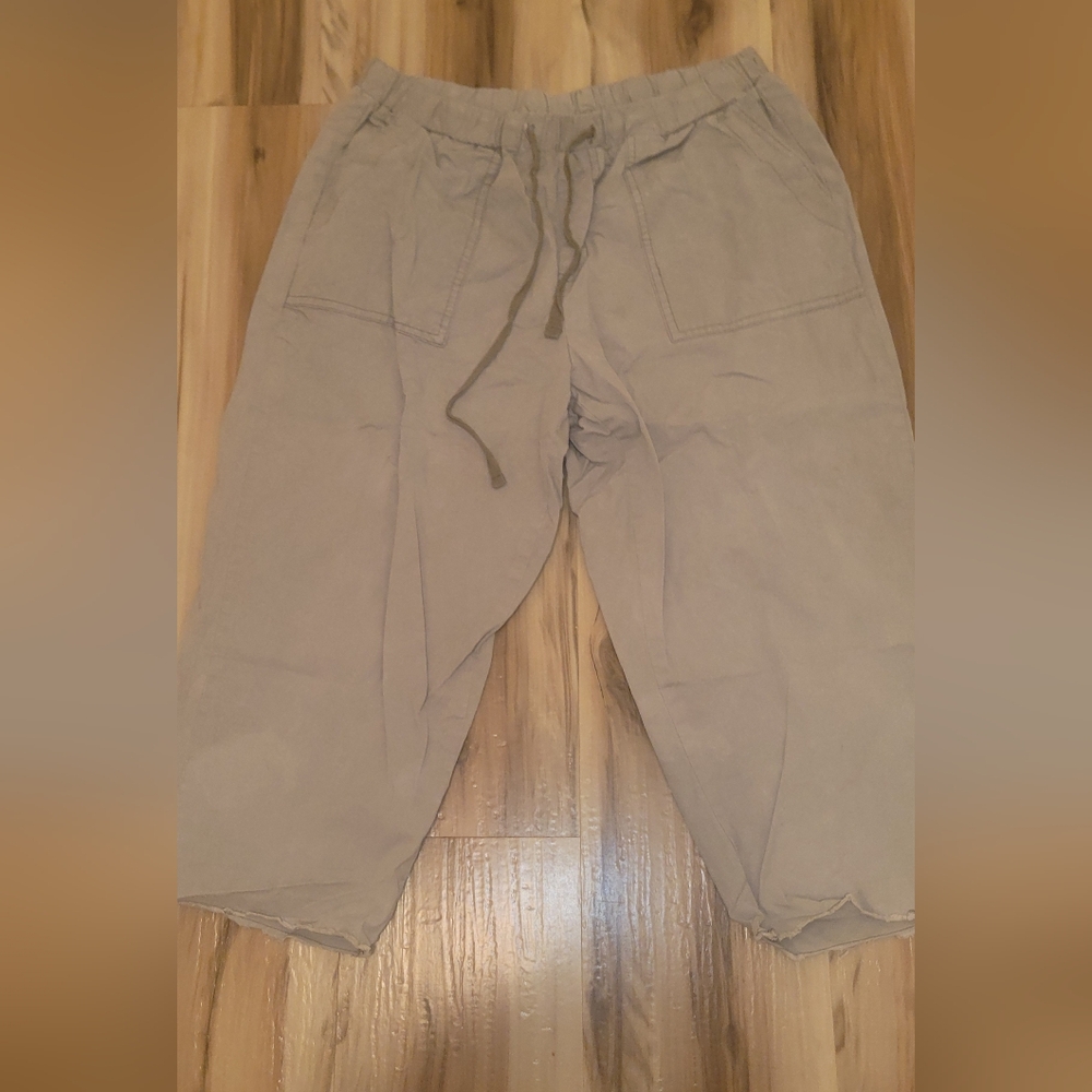 Cato Olive Cargo Capris